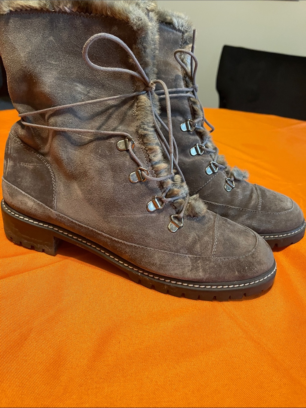 Stuart Weitzman Combat Boots